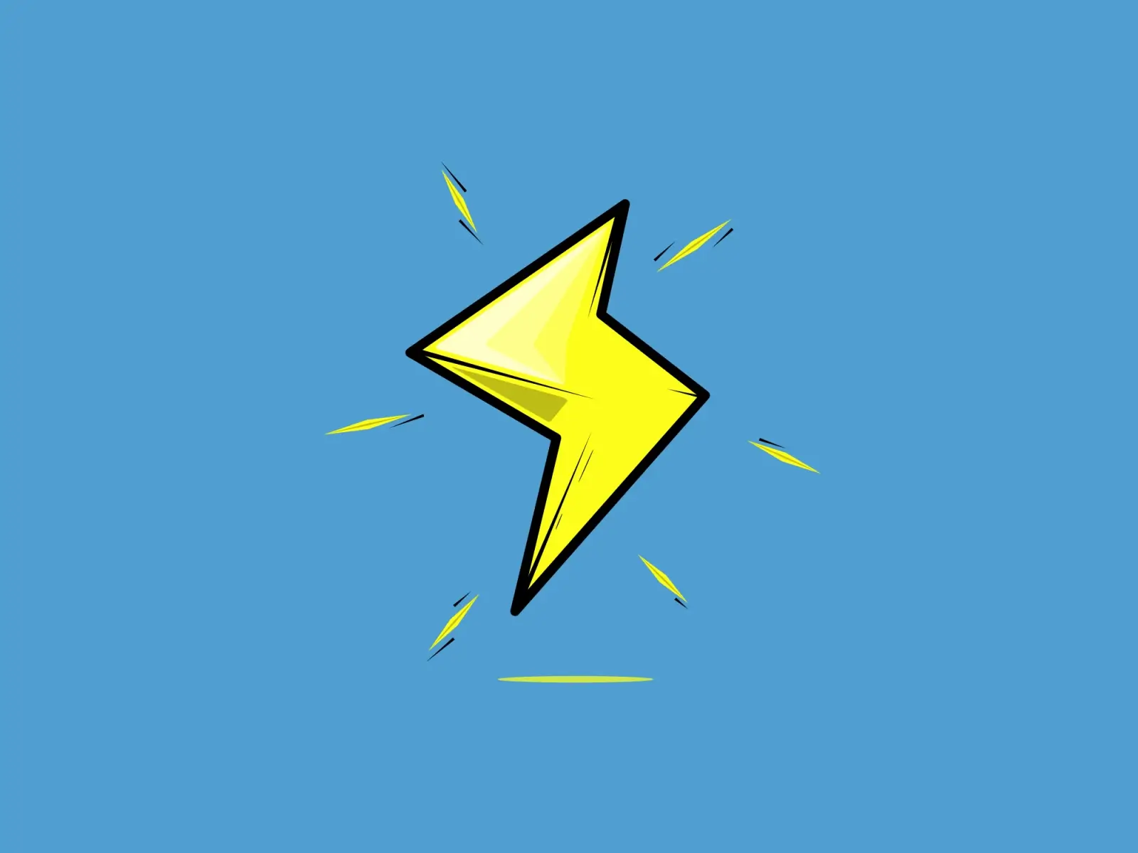 lightning bolt Super Mario